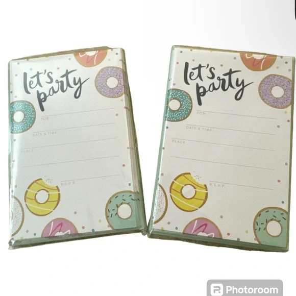 Party invitations (40) NEW IN PACKAGE - Picture 3 of 4